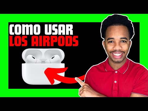 ¿Cómo USAR Los AirPods 🎧 por PRIMERA VEZ? | CONECTAR los AirPods Paso a Paso (RÁPIDO)