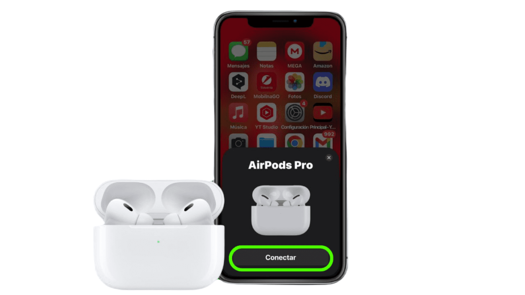 ¿Cómo conectar los AirPods al iPhone por primera vez?